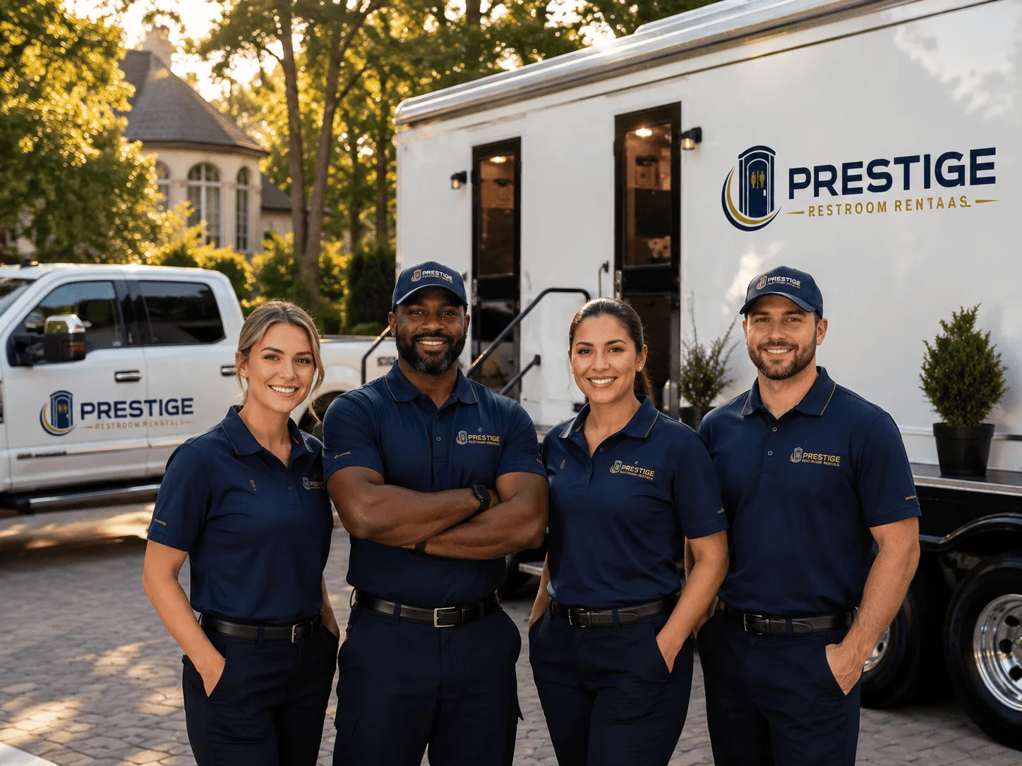 Trusted Luxury Portable Restrooms company in Wales, MA